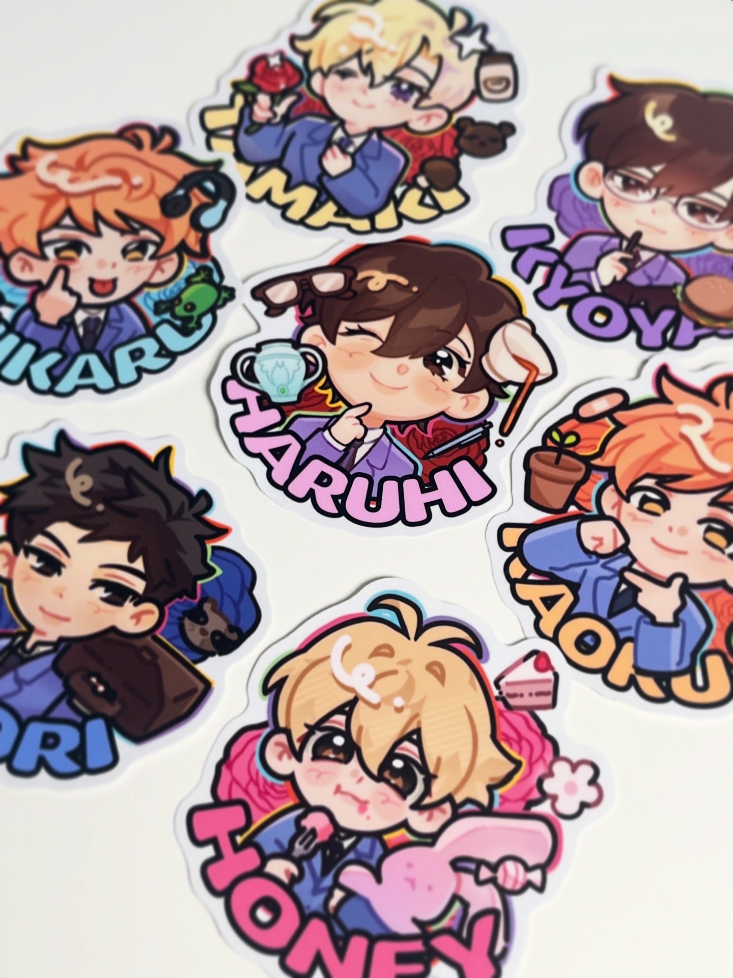 Vinyl Stickers | Ouran
