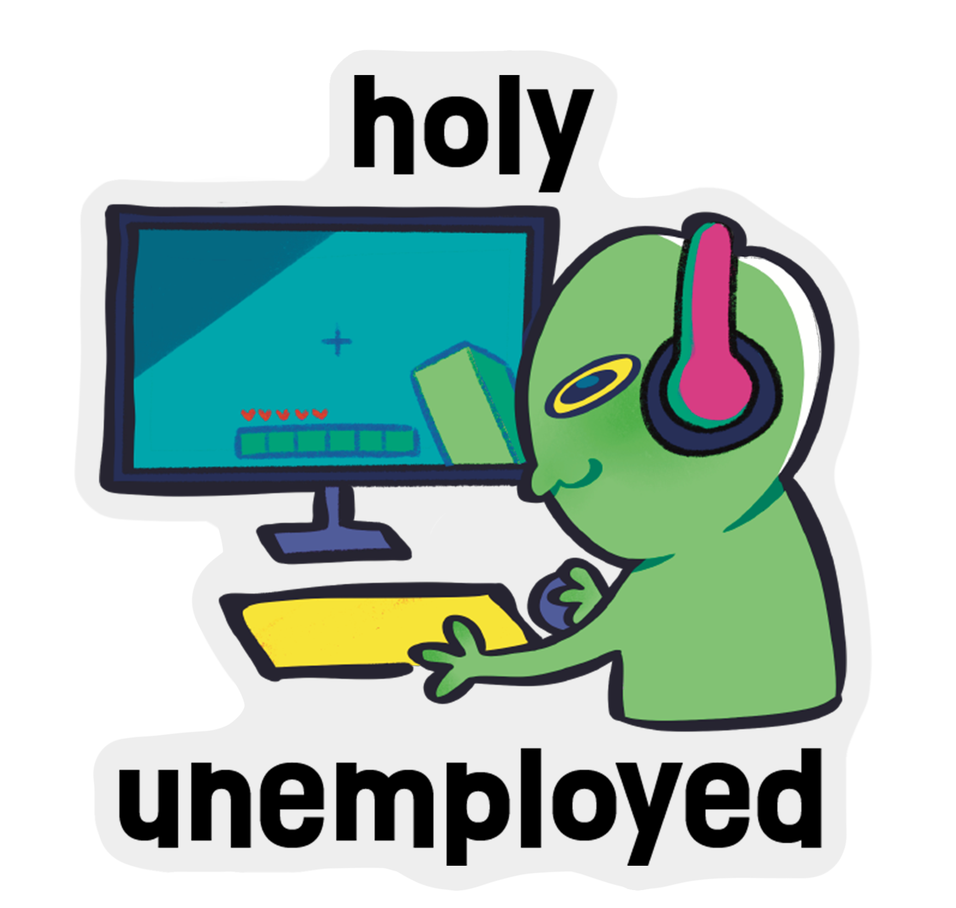Vinyl Stickers | Alien Goobers
