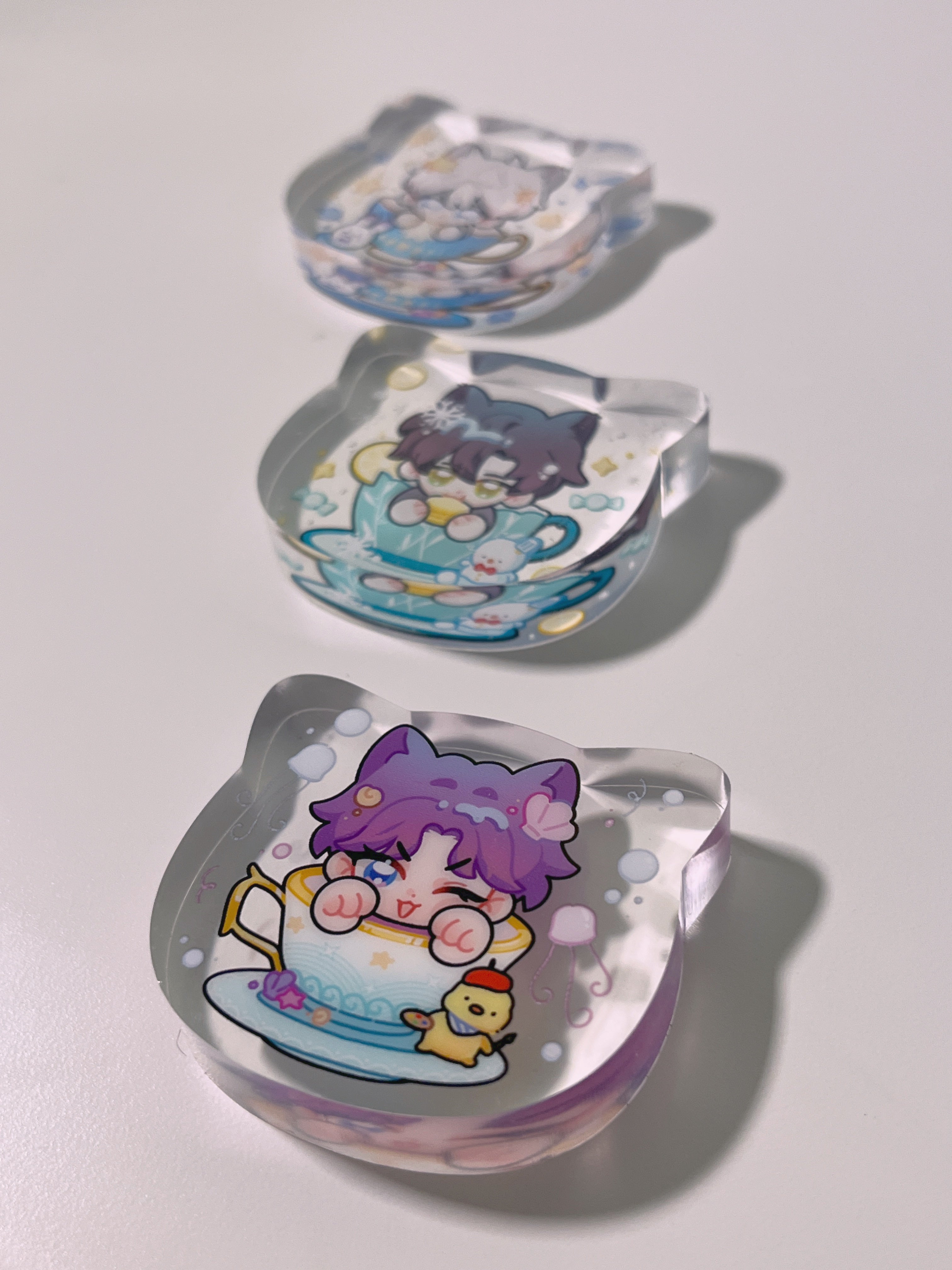 LADS Acrylic Blocks | Kitty Cards Collection
