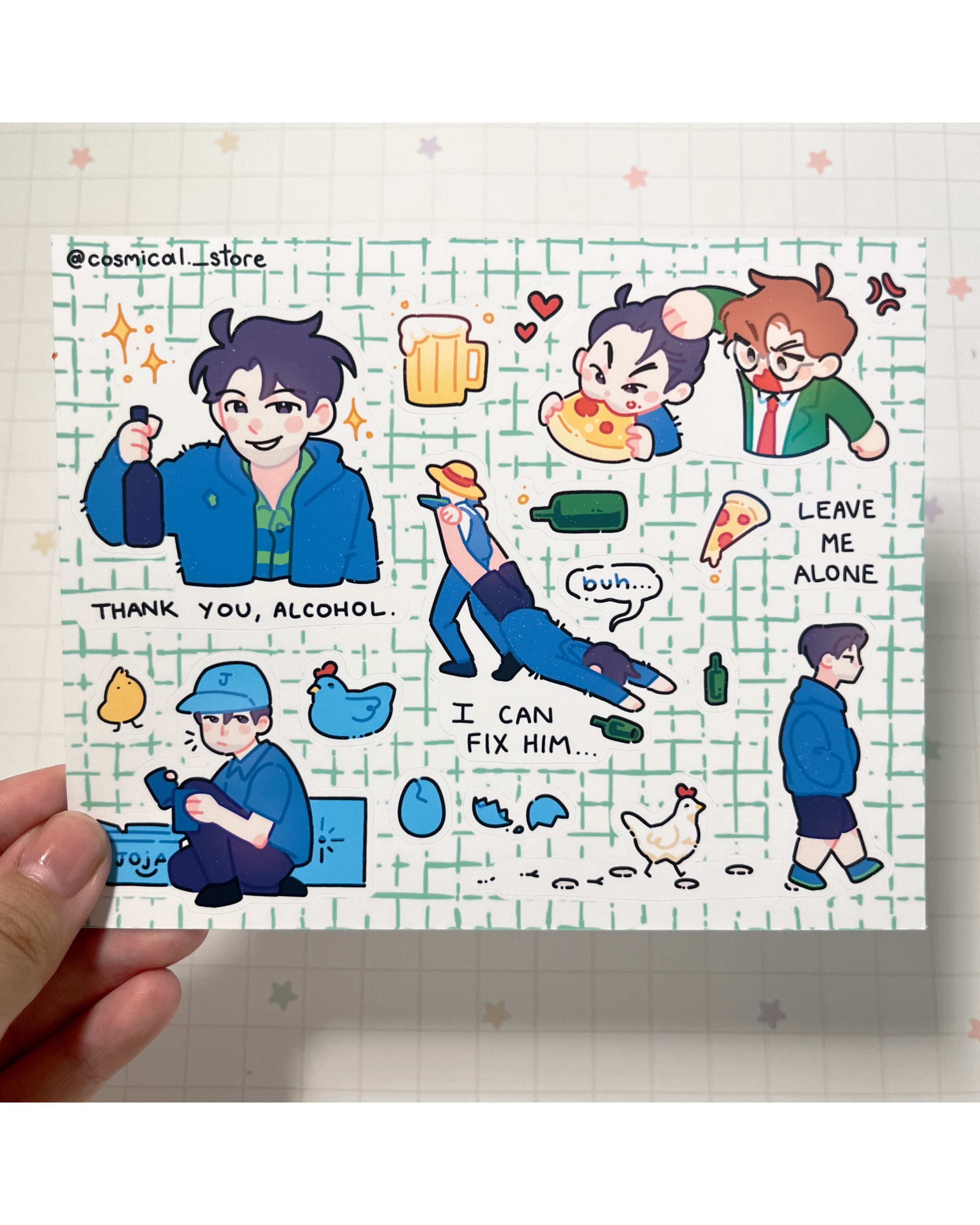 Stardew Valley Sticker Sheets