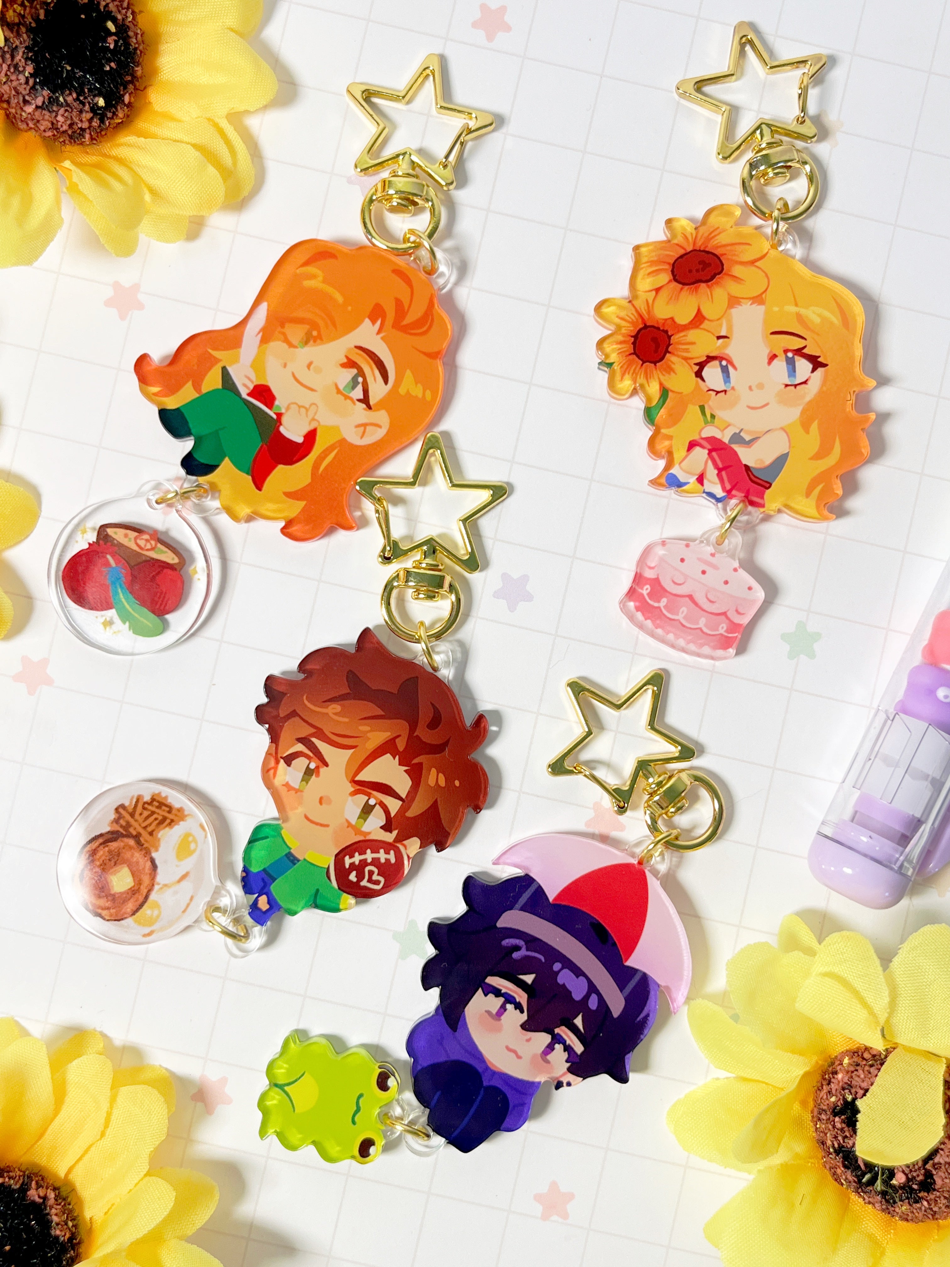 SDV Acrylic Keychains | Farmer's Delight