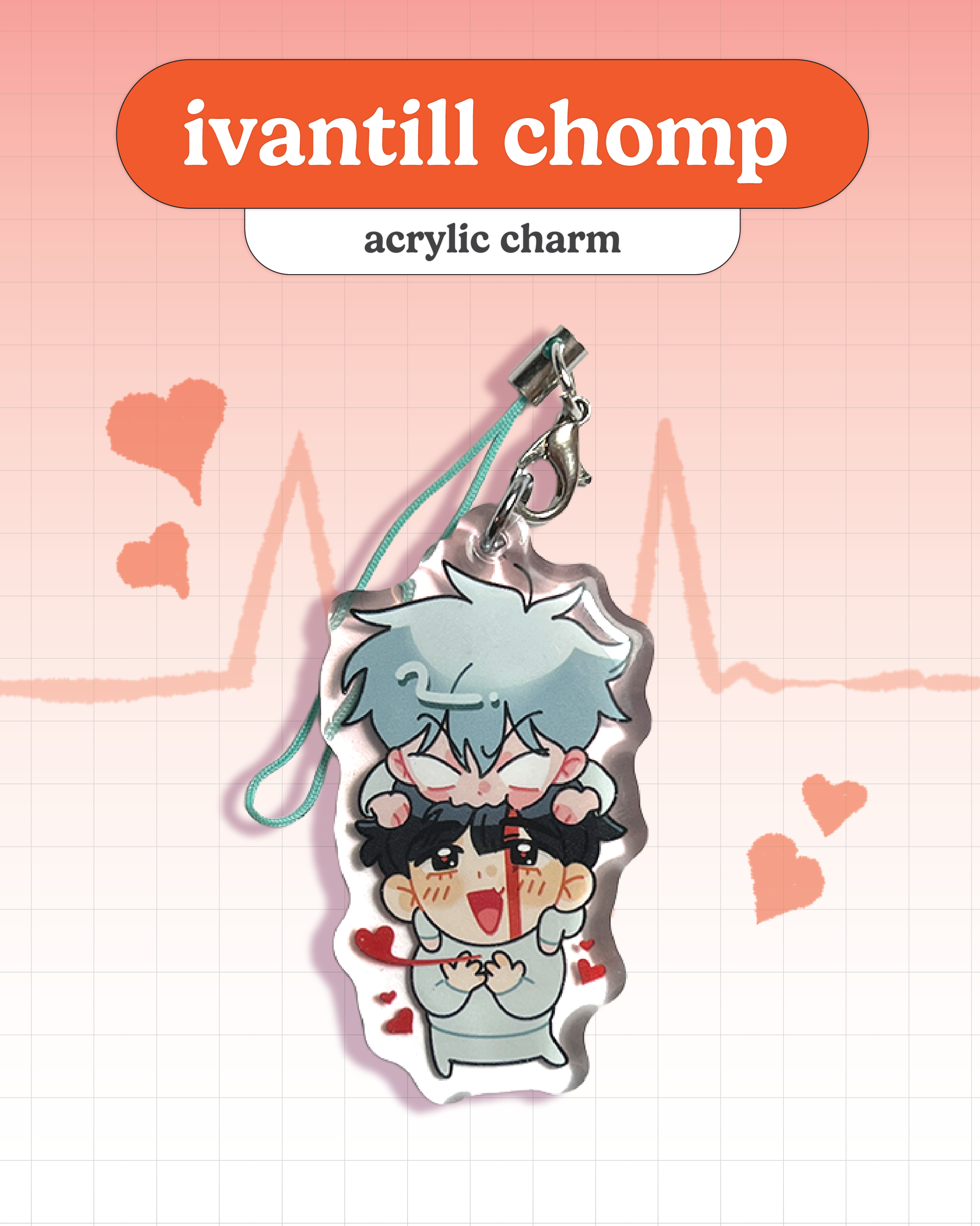 ALNST Acrylic Phone Charms | Ivantill