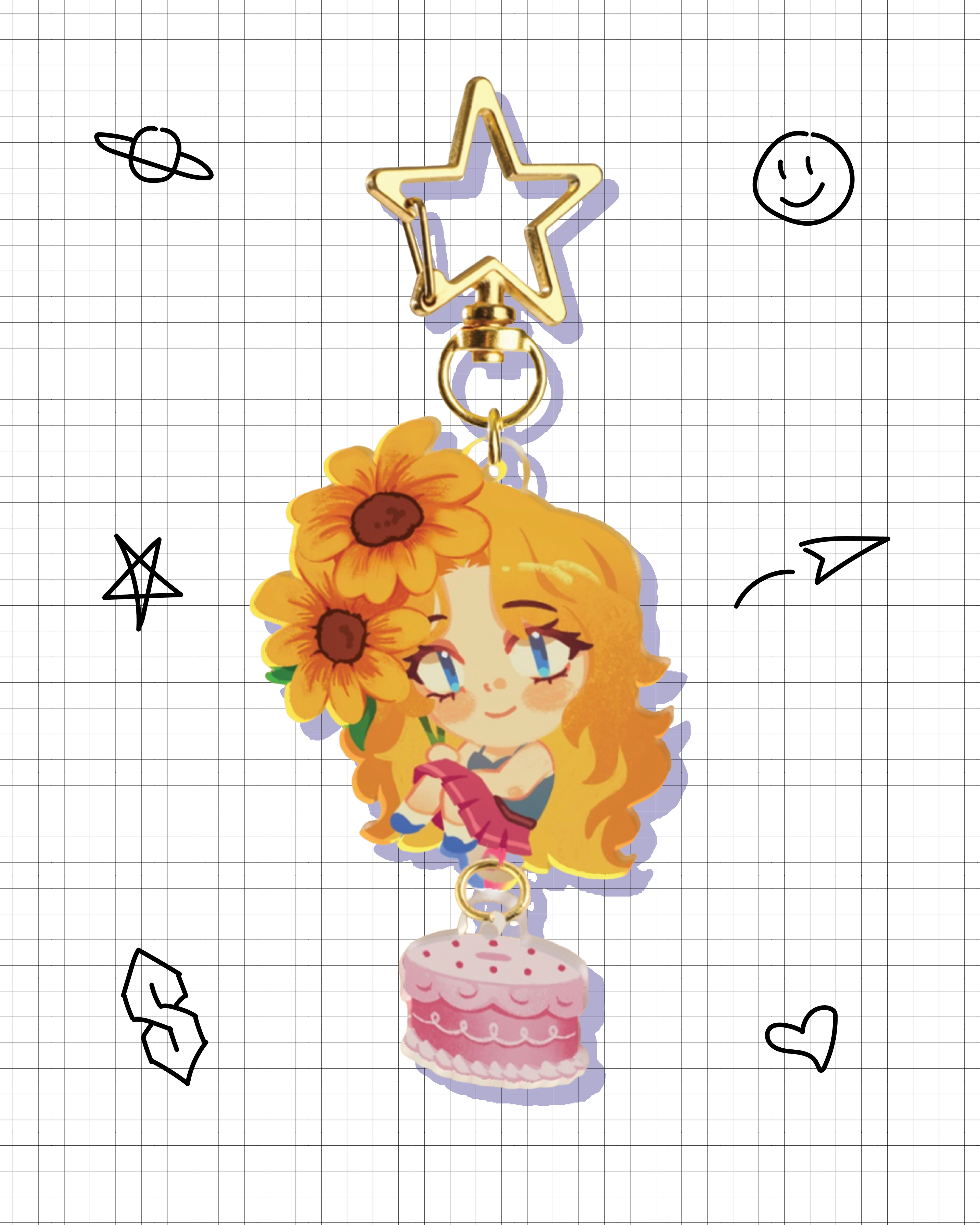 SDV Acrylic Keychains | Farmer's Delight