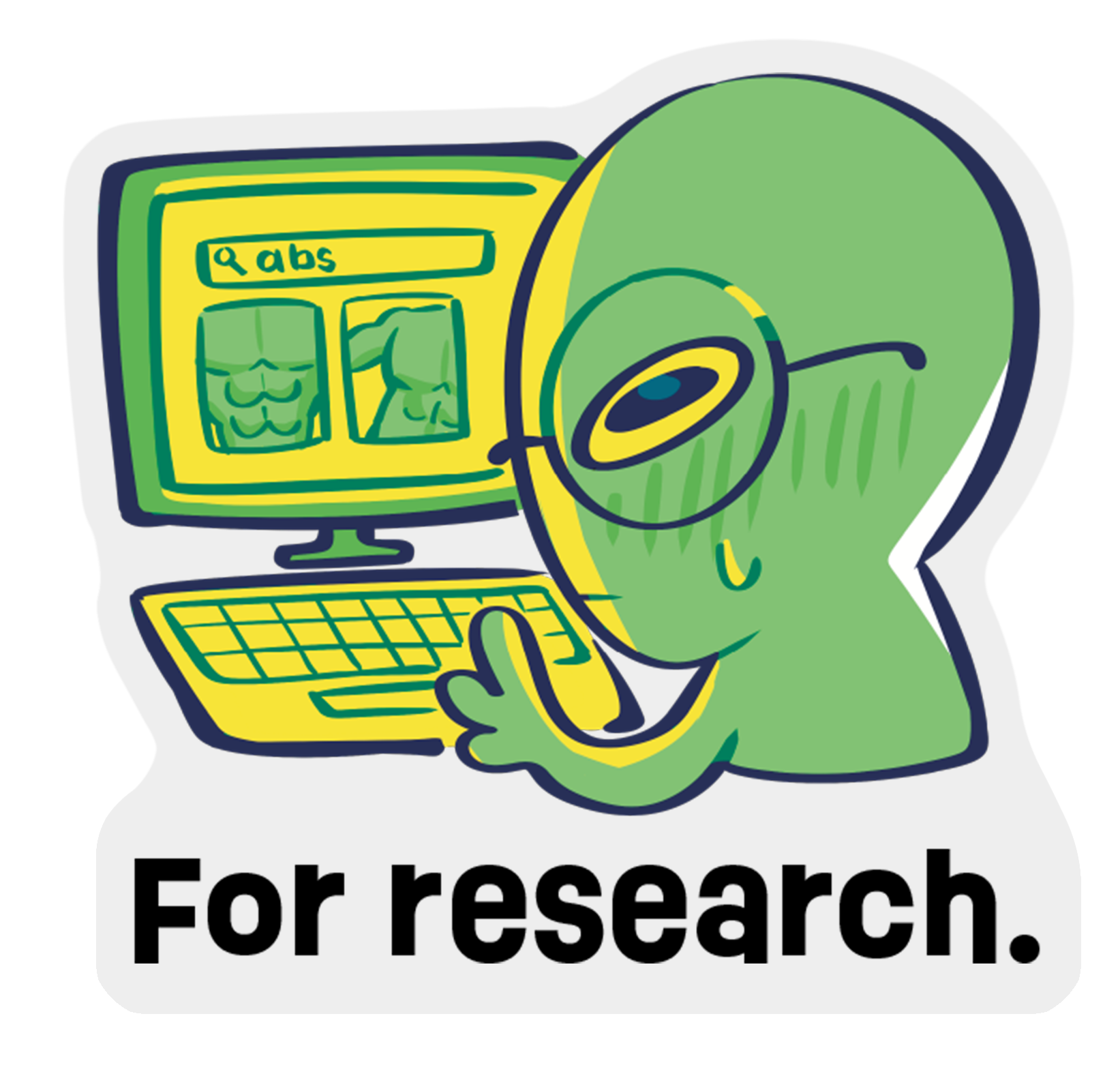 Vinyl Stickers | Alien Goobers